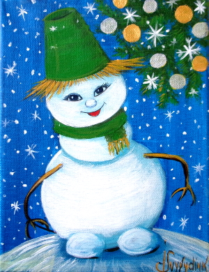 Snowman 2 300x390 px