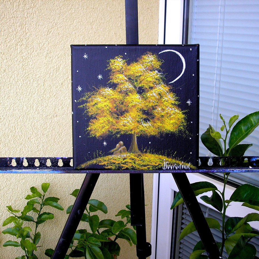 Yellow tree