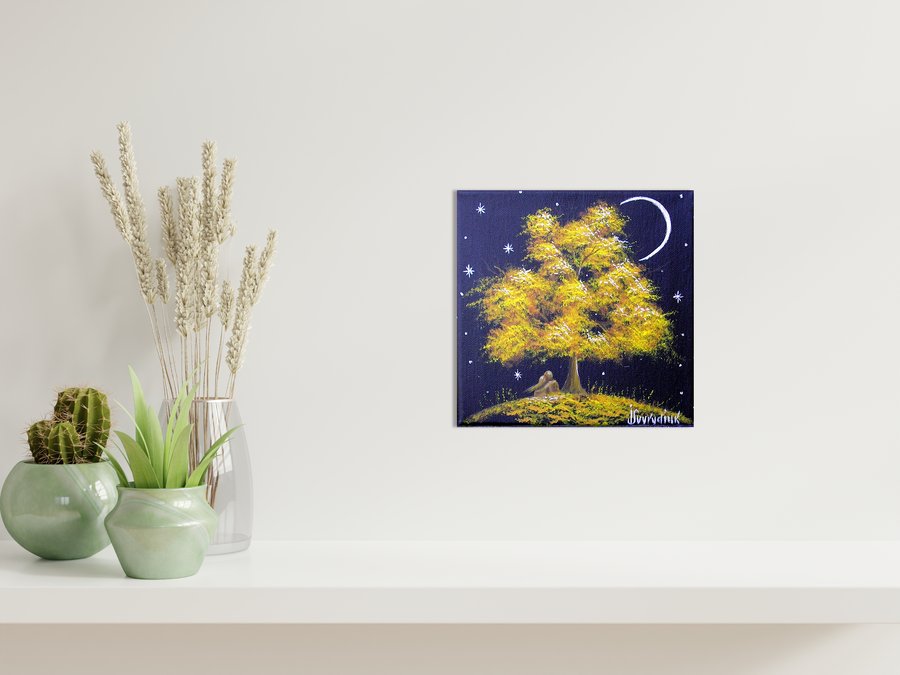 Yellow tree