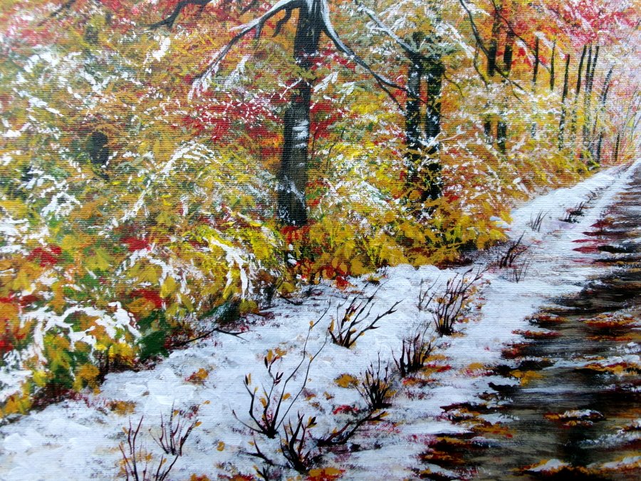 Unexpected snow