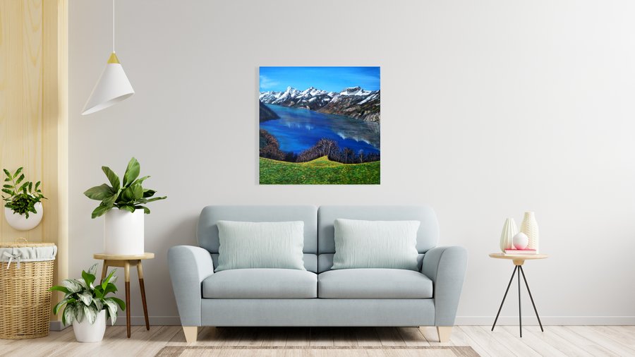 Lake in the mountains