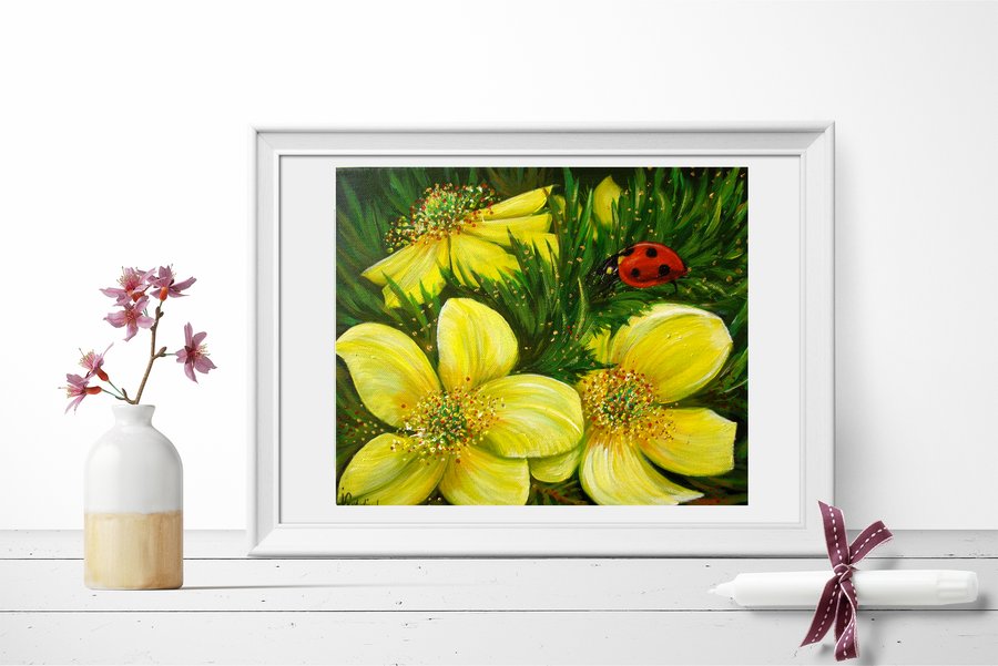 Yellow flowers
