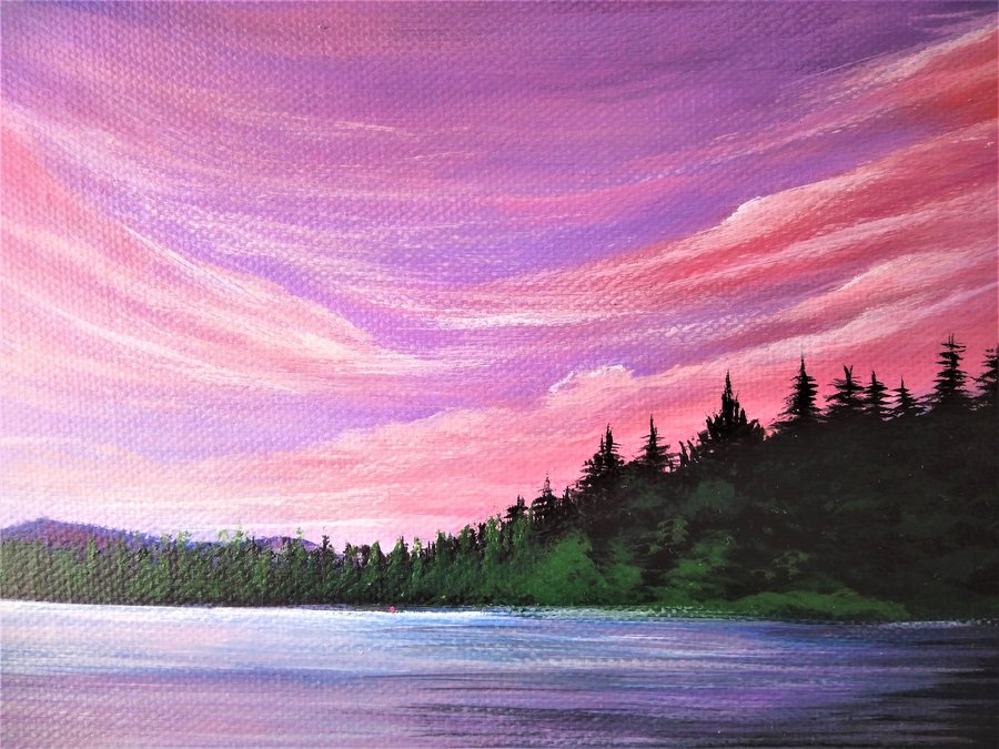 Pink evening