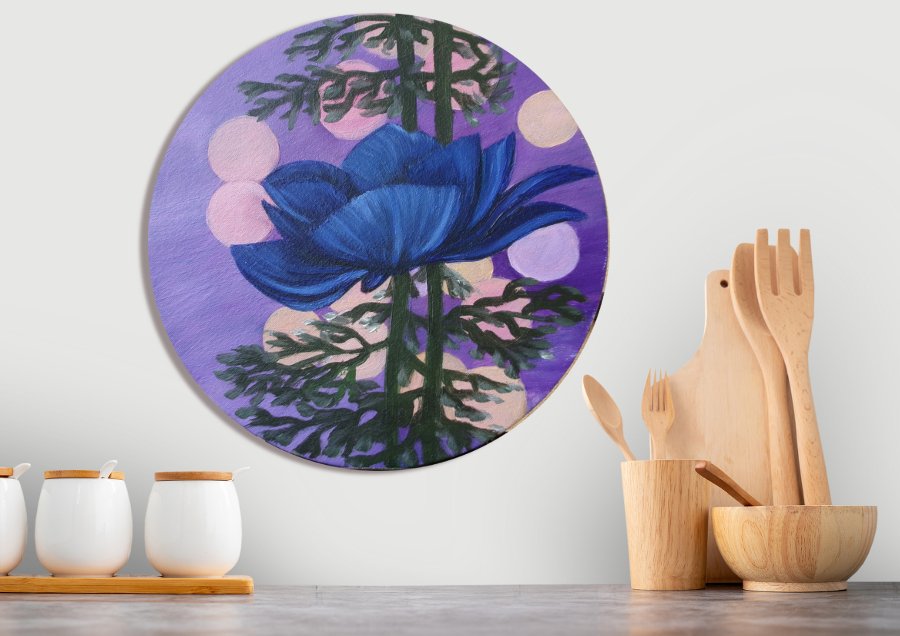Blue anemone