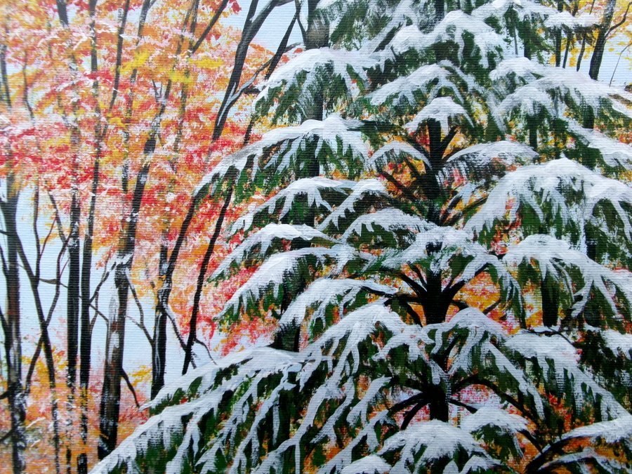 Unexpected snow