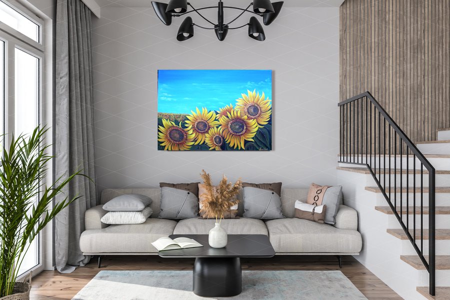 Ukrainian sunflowers