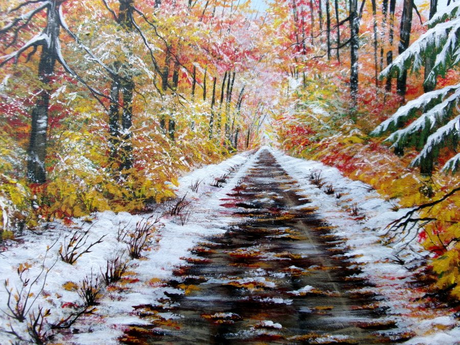 Unexpected snow