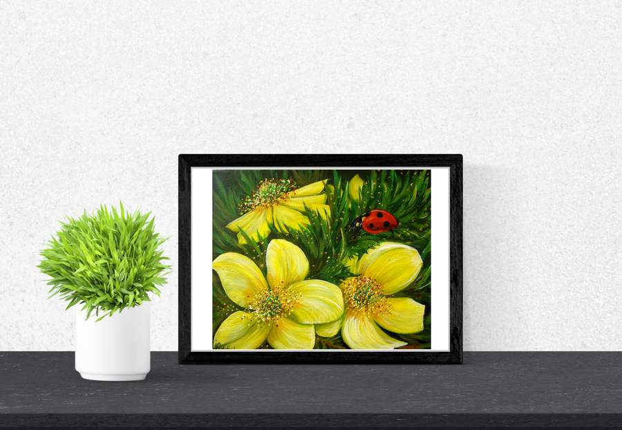 Yellow flowers