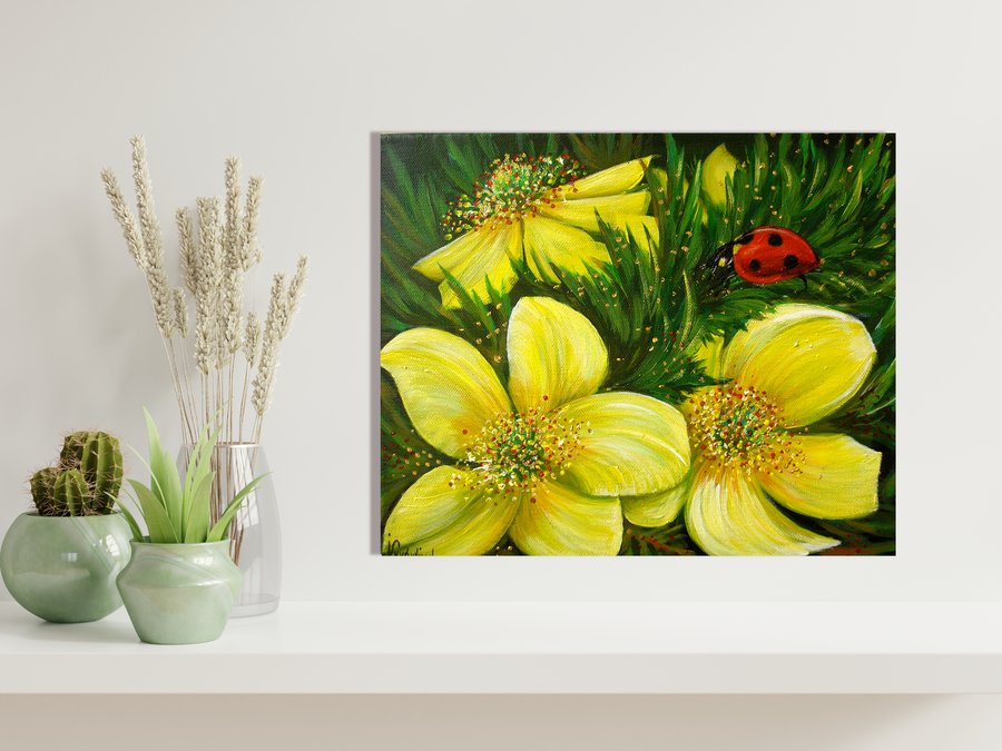 Yellow flowers