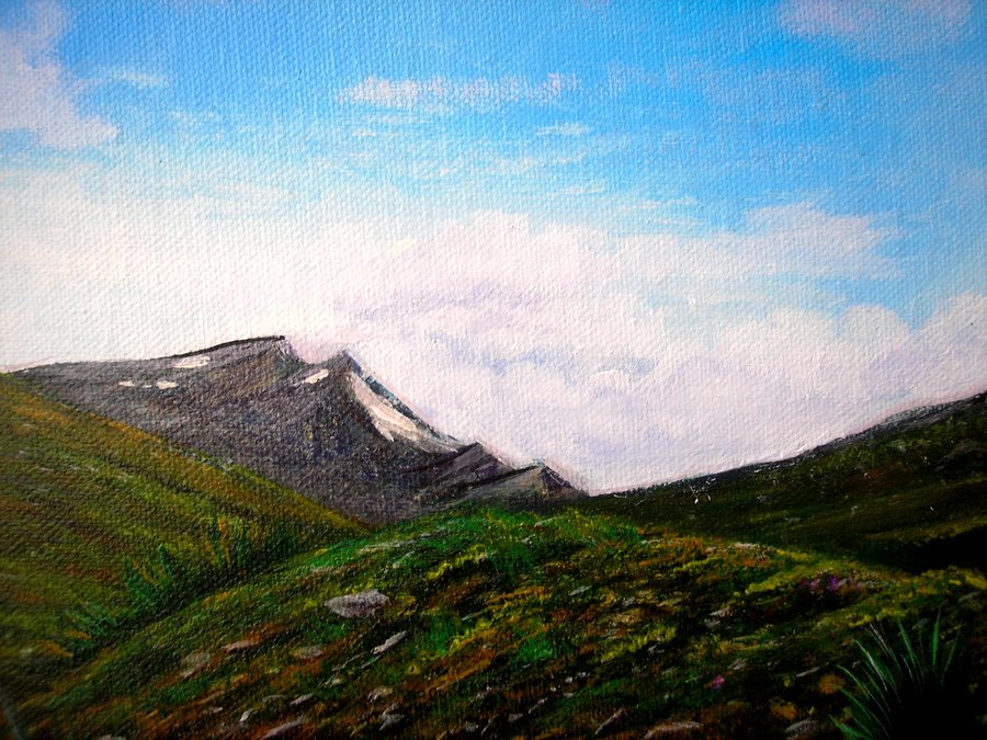 Spring in the mountains