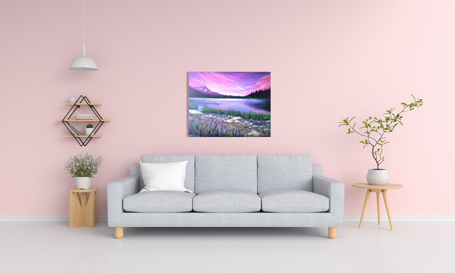 Pink evening