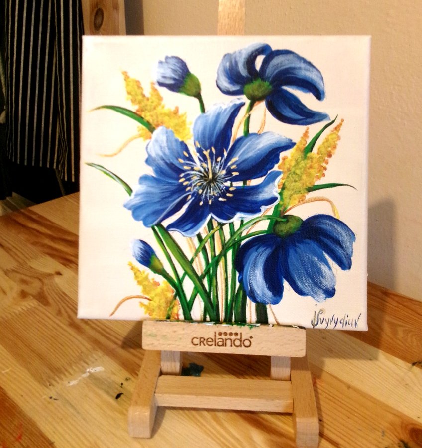 Blue flowers4