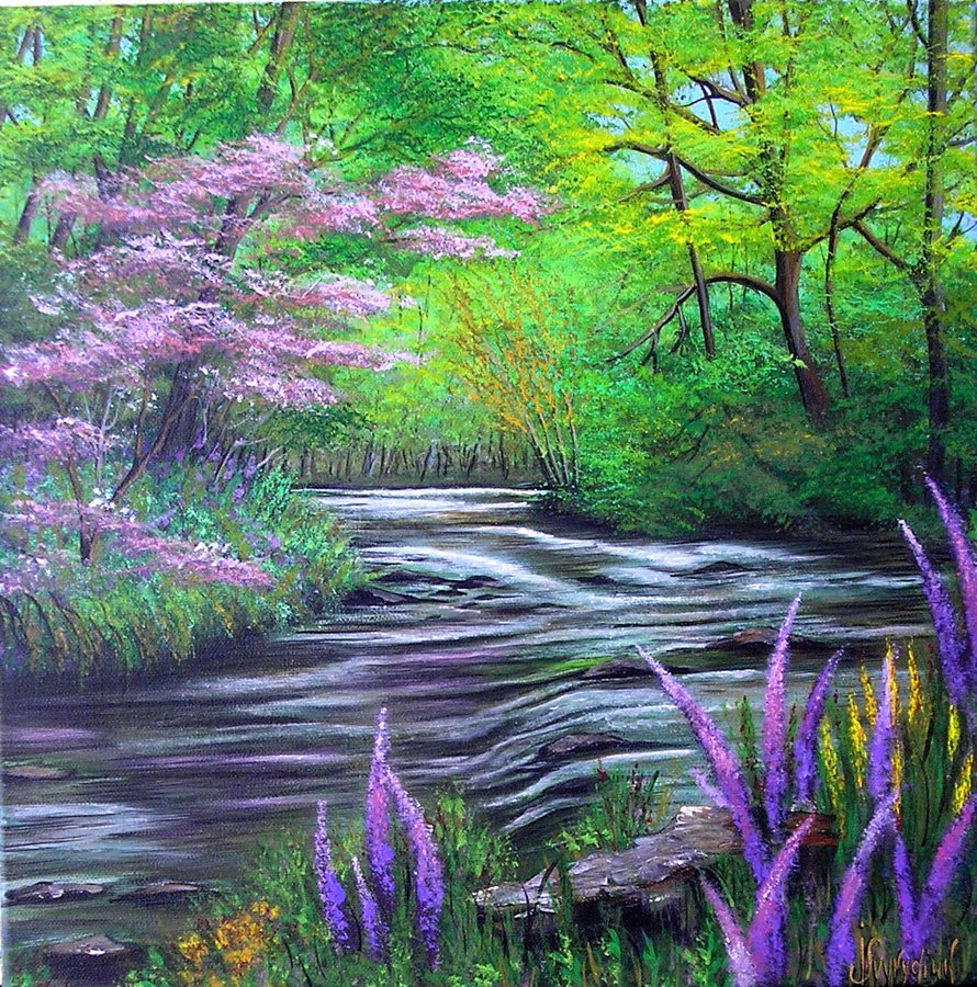 Spring forest