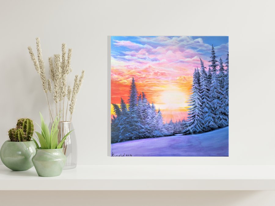 Winter evening
