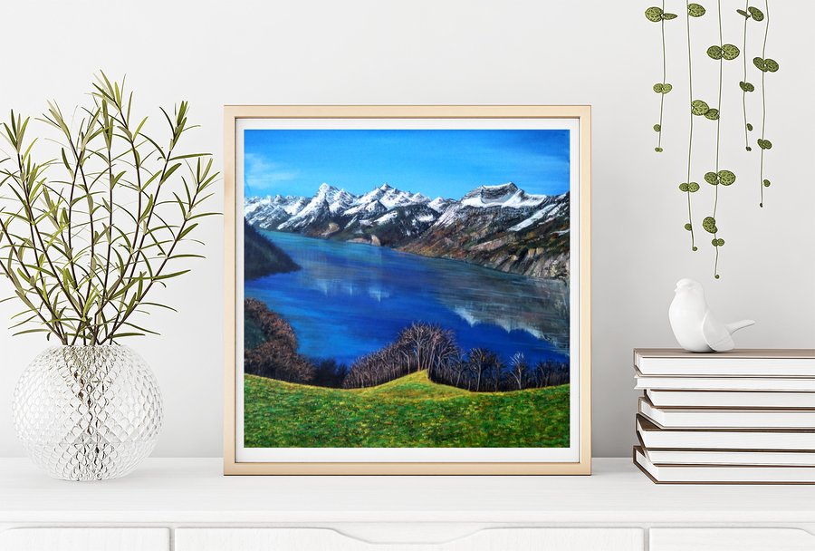 Lake in the mountains