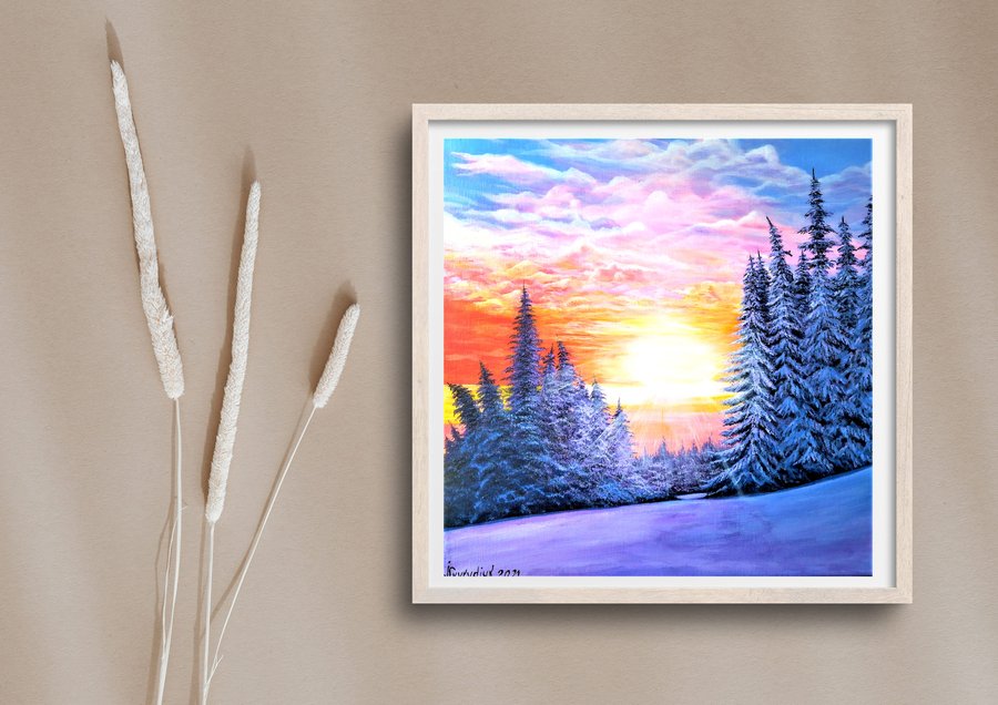 Winter evening